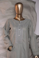Valencia By HZ Unstitched 3 Piece Emb Jacquard Suit-VJ-17