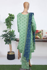 Virsa Meenakari By HZ Unstitched 3 Piece Emb Lawn Suit-VMC-111-A