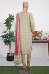 Virsa Meenakari By HZ Unstitched 3 Piece Emb Lawn Suit-VMC-91