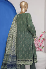 Vital Prints By HZ Unstitched 3 Piece Digital Printed Lawn Suit-VP-101