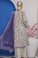 Vital Prints By HZ Unstitched 3 Piece Digital Printed Lawn Suit-VP-102