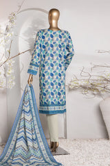 Vital Prints By HZ Unstitched 3 Piece Digital Printed Lawn Vol-02 Suit-VP-150