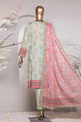 Vital Prints By HZ Unstitched 3 Piece Digital Printed Lawn Vol-02 Suit-VP-153