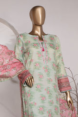 Vital Prints By HZ Unstitched 3 Piece Digital Printed Lawn Vol-02 Suit-VP-153