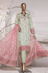 Vital Prints By HZ Unstitched 3 Piece Digital Printed Lawn Vol-02 Suit-VP-153