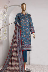 Vital Prints By HZ Unstitched 3 Piece Digital Printed Lawn Vol-02 Suit-VP-154