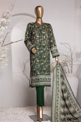 Vital Prints By HZ Unstitched 3 Piece Digital Printed Lawn Vol-02 Suit-VP-155