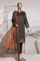 Vital Prints By HZ Unstitched 3 Piece Digital Printed Lawn Vol-02 Suit-VP-156