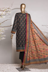 Vital Prints By HZ Unstitched 3 Piece Digital Printed Lawn Vol-02 Suit-VP-156