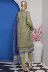 Vital Prints By HZ Unstitched 3 Piece Digital Printed Lawn Suit-VP-94