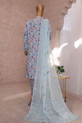 Vogue By HZ Unstitched 3 Piece Emb Raw Silk Collection-VRS-1116