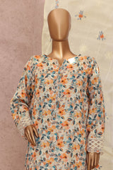 Vogue By HZ Unstitched 3 Piece Emb Raw Silk Collection-VRS-1118
