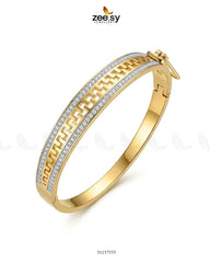 Zeesy-Valentine Zipper Cluster Bracelet