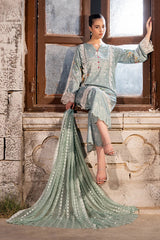 Dhaga Stitched 3 Piece Summer Collection'2025-Veridian