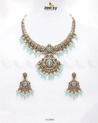 Victorian Faux Pearl Necklace Set