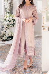 Eid Drop 2 By Azure Unstitched 3 Piece Ensembles Festive Jacquard Lawn Suit-60-Vintage Mauve