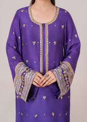 Festive Luxury Pret By Stitch Vibes Stitched Formals Suit-Violet Mist Dress