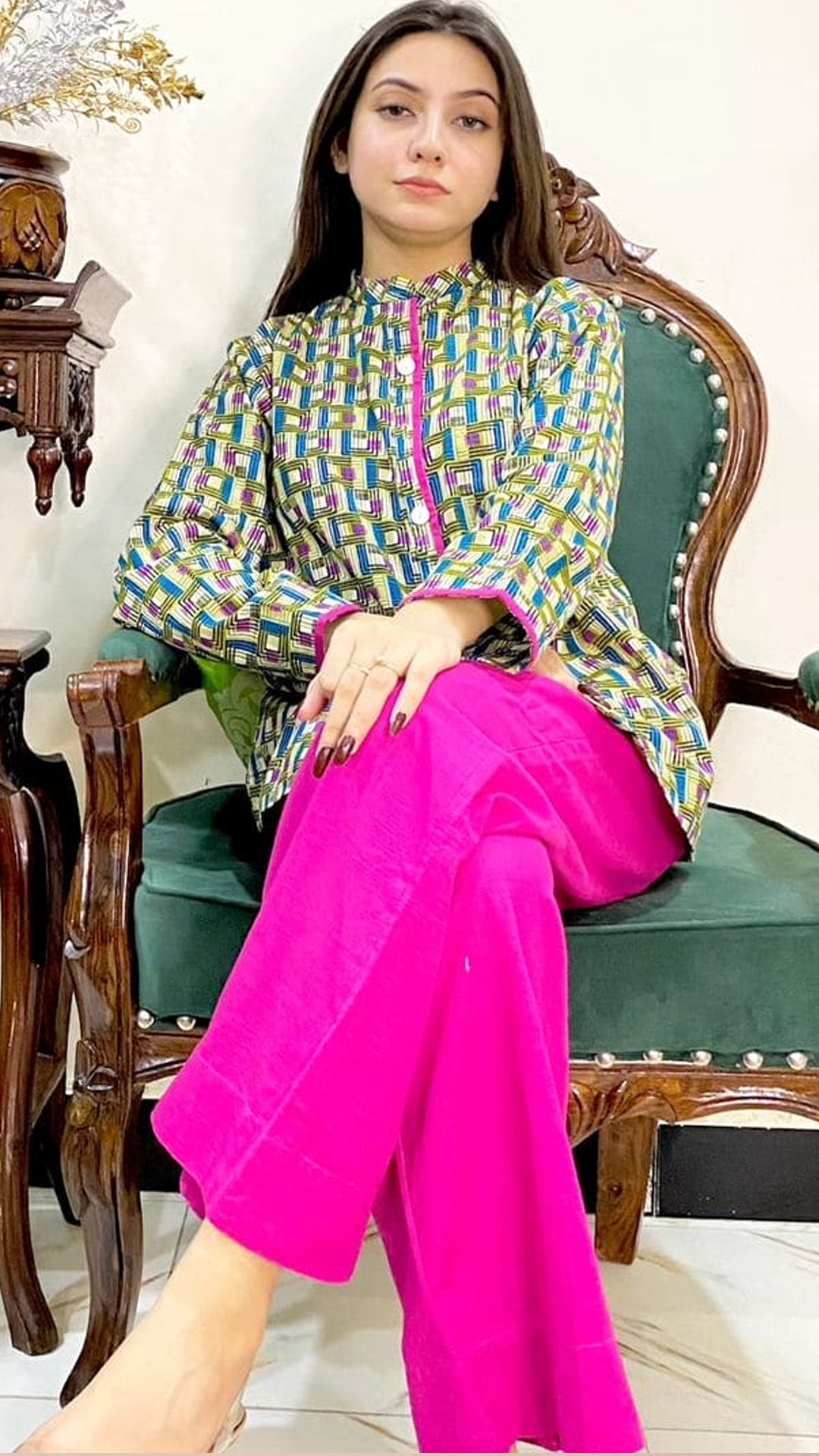 Urban Cut 2 Piece Cotton Printed Co-ord Set Classy  & Comfortable