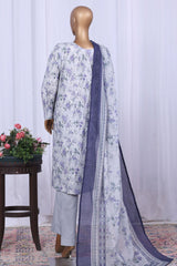 Bin Saeed Stitched 3 Piece Printed Cotton Vol-05 Collection'2025-WC-2507-Skin