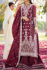 The Mughal Queen by Asim Jofa Lucknowi Chikankaari Suit-AJMQ-12