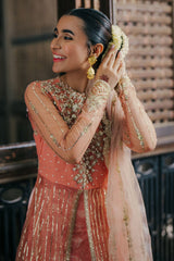 Pehli Si Mohabbat By Roheenaz Unstitched 3 Piece Luxury Wedding Suit-RWD-08-Shafaq