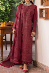 Shadow work by Asim Jofa Unstitched 3 Piece Festive Suit-AJSW-02