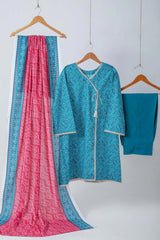 Amna Khadija Unstitched 3 Piece Wrinkle Free Prints Vol-21 Suit-WFP-1129-A