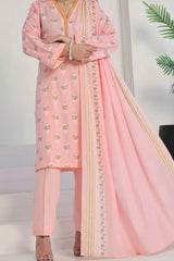 Amna Khadija Unstitched 3 Piece Wrinkle Free Prints Vol-22 Suit-WFP-1134-A