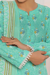 Amna Khadija Unstitched 3 Piece Wrinkle Free Prints Vol-22 Suit-WFP-1134-D
