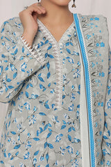 Amna Khadija Unstitched 3 Piece Wrinkle Free Prints Vol-22 Suit-WFP-1136-A