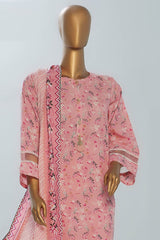 Amna Khadija Unstitched 3 Piece Wrinkle Free Prints Vol-23 Suit-WFP-1138-C