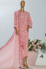Amna Khadija Unstitched 3 Piece Wrinkle Free Prints Vol-23 Suit-WFP-1138-C