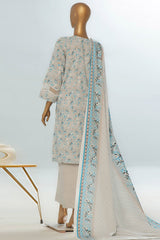 Amna Khadija Unstitched 3 Piece Wrinkle Free Prints Vol-23 Suit-WFP-1138-D