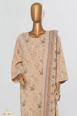 Amna Khadija Unstitched 3 Piece Wrinkle Free Prints Vol-23 Suit-WFP-1139-A