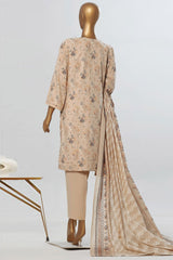 Amna Khadija Unstitched 3 Piece Wrinkle Free Prints Vol-23 Suit-WFP-1139-A
