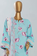 Amna Khadija Unstitched 3 Piece Wrinkle Free Prints Vol-23 Suit-WFP-1140-B