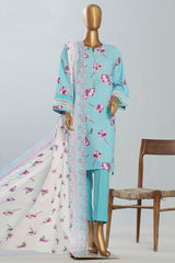 Amna Khadija Unstitched 3 Piece Wrinkle Free Prints Vol-23 Suit-WFP-1140-B