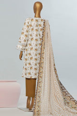 Amna Khadija Unstitched 3 Piece Wrinkle Free Prints Vol-23 Suit-WFP-1141-C