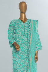 Amna Khadija Unstitched 3 Piece Wrinkle Free Prints Vol-23 Suit-WFP-1142-B