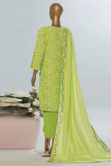 Amna Khadija Unstitched 3 Piece Wrinkle Free Prints Vol-23 Suit-WFP-1142-C