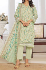 Amna Khadija Unstitched 3 Piece Wrinkle Free Prints Vol-24 Suit-WFP-1143-B