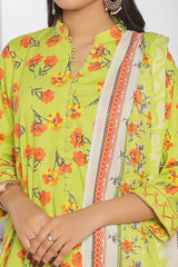 Amna Khadija Unstitched 3 Piece Wrinkle Free Prints Vol-24 Suit-WFP-1144-B