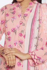 Amna Khadija Unstitched 3 Piece Wrinkle Free Prints Vol-24 Suit-WFP-1144-D