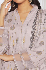Amna Khadija Unstitched 3 Piece Wrinkle Free Prints Vol-24 Suit-WFP-1146-A