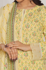 Amna Khadija Unstitched 3 Piece Wrinkle Free Prints Vol-24 Suit-WFP-1147-B