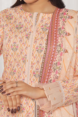 Amna Khadija Unstitched 3 Piece Wrinkle Free Prints Vol-24 Suit-WFP-1147-D