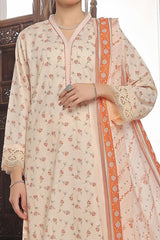Amna Khadija Unstitched 3 Piece Wrinkle Free Prints Vol-25 Suit-WFP-1148-D