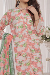 Amna Khadija Unstitched 3 Piece Wrinkle Free Prints Vol-25 Suit-WFP-1149-A