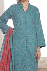 Amna Khadija Unstitched 3 Piece Wrinkle Free Prints Vol-25 Suit-WFP-1151-A
