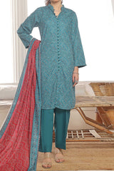 Amna Khadija Unstitched 3 Piece Wrinkle Free Prints Vol-25 Suit-WFP-1151-A